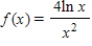  Consider the function ,for .The graph of is pictured below along with a table of values of . -Evaluate .