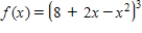 Let be defined for the closed interval .If M is the y-coordinate of the absolute maximum and m is the y-coordinate of the absolute minimum,what is ? 