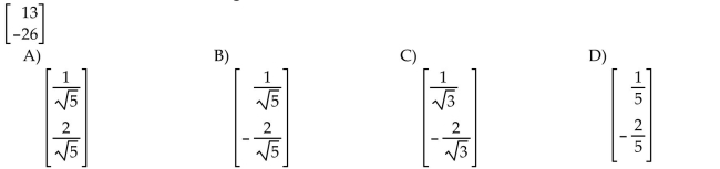 Find a unit vector in the direction of the given vector.