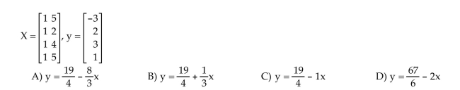 Solve the problem. Data points: (5, -3), (2, 2), (4, 3), (5, 1)