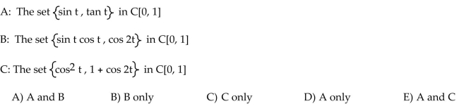 Find a matrix A such that W = Col A.