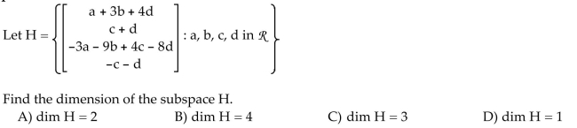 Determine which of the sets of vectors is linearly independent.
