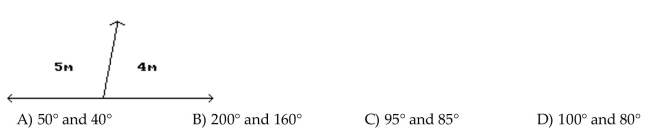 Find the measure of each angle in the problem.