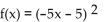 <strong>Determine whether or not the function is one-to-one. </strong> A) Yes B) No