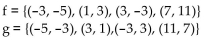 <strong>Decide whether the given functions are inverses. </strong> A) No B) Yes