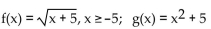 <strong>Use the definition of inverses to determine whether f and g are inverses. </strong> A) No B) Yes