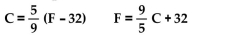 Use these equations to convert between the two systems. Round answer to the nearest tenth of a degree if necessary.
