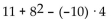 <strong>Evaluate the expression. </strong> A) 35 B) 115 C) 148 D) 260