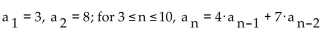 <strong>Decide whether the given sequence is finite or infinite. </strong> A) Finite B) Infinite