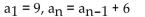 <strong>Find the first six terms of the sequence. </strong> A) 15, 21, 27, 33, 39, 45 B) 9, 6, 12, 18, 24, 30 C) 0, 6, 12, 18, 24, 30 D) 9, 15, 21, 27, 33, 39
