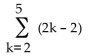 <strong>Evaluate the sum. Round to two decimal places, if necessary. </strong> A) 18 B) 16 C) 12 D) 20