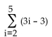 <strong>Evaluate the sum. Round to two decimal places, if necessary. </strong> A) 27 B) 24 C) 30 D) 18