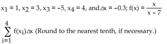 <strong>Evaluate the sum using the given information. </strong> A) 0.1 B) 0.6 C) 0.5 D) 0.8