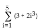 <strong>Use the summation properties to evaluate the series. The following rules may be needed: </strong> A) 685 B) 465 C) 1125 D) 915