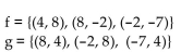 <strong>Decide whether the given functions are inverses. </strong> A) No B) Yes