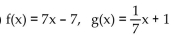 <strong>Use the definition of inverses to determine whether f and g are inverses. </strong> A) No B) Yes