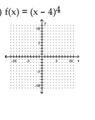 Sketch the graph of the polynomial function. -  
