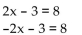 <strong>Decide whether or not the equations are equivalent. </strong> A) Not equivalent B) Equivalent