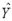 Homoscedasticity occurs when the variance of the residuals (Y - )is different for different values of .