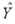 Homoscedasticity occurs when the variance of the residuals (Y - )is different for different values of .