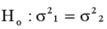 For the hypothesis test, ,with n<sub>1</sub> = 9 and n<sub>2</sub> = 9,the F-test statistic is 4.53.At the 0.05 level of significance,we would reject the null hypothesis.
