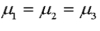 The alternate hypothesis used in ANOVA is .