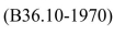 The ANSI specifications for wall thickness  