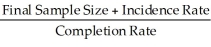 <strong>Which equation is the correct equation for determining the initial sample size?</strong> A) B) C) D)