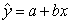 <strong>In the regression model ,a and b are the:</strong> A)sample statistics B)random variables C)population parameters D)omitted variables