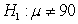 Use the following to answer questions : In a hypothesis test with hypotheses and ,a random sample of 16 elements selected from the population produced a mean of 91.9 and a standard deviation of 4.9.The test is to be made at the 2% significance level.Assume the population is normally distributed. What is the value of the test statistic,t,rounded to three decimal places?