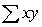 Use the following to answer questions : Consider the following six pairs of x and y values: The value of is: