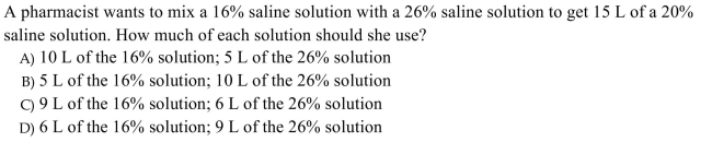 Solve the problem.