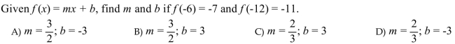 Solve the problem.