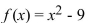 The function defined by is/is not) a one-to-one function, whereas 0 (is/is not) a one-to-one function.