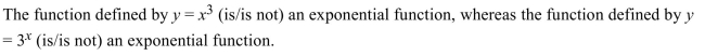 Write the word or phrase that best completes each statement or answers the question. Provide the missing information.