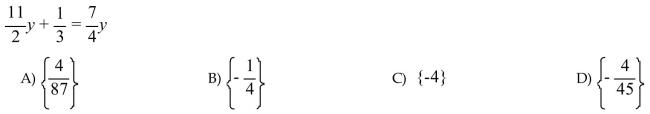 Solve the rational equation.