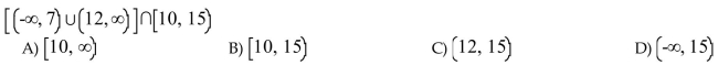 Write the set as a single interval.