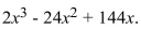 Write the word or phrase that best completes each statement or answers the question. a. Factor the expression b. Use the zero product rule and the quadratic formula to solve the equation There should be three solutions.