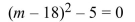 Solve the quadratic equation by using any method.
