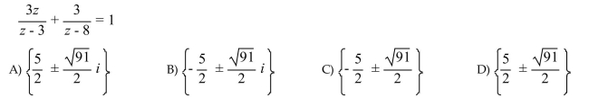 Solve the equation.