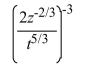 Write the word or phrase that best completes each statement or answers the question. Simplify the expression by using the properties of rational exponents. Write the final answer using positive exponents only.