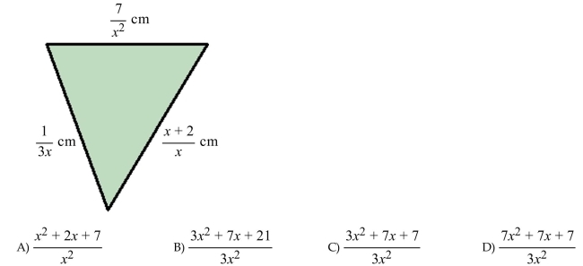 Write an expression that represents the perimeter of the figure and simplify.  <div style=padding-top: 35px> 