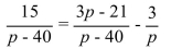 Solve the rational equation.  <div style=padding-top: 35px> 