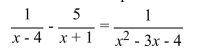 Write the word or phrase that best completes each statement or answers the question. Solve the rational equation.  <div style=padding-top: 35px> 