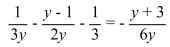 Solve the rational equation.  <div style=padding-top: 35px> 