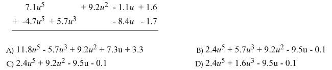 Add or subtract as indicated.