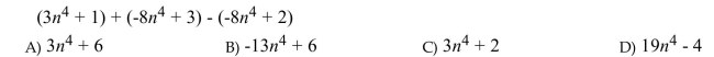 Add or subtract as indicated. Write the answer in descending order.