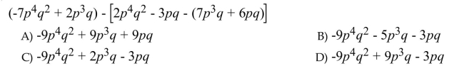 Add or subtract as indicated.