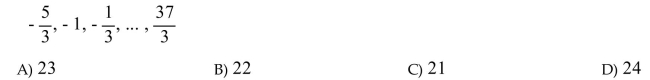 Find the number of terms, n, of the arithmetic sequence.