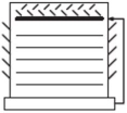 <strong>Which of the following is the symbol for an induced draft cross flow tower?</strong> A) B) C) D)